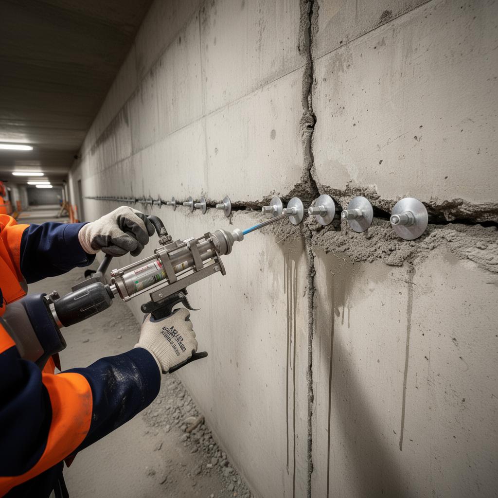 Injektering och tätning: Rädda betongen i tid — Infra Norr